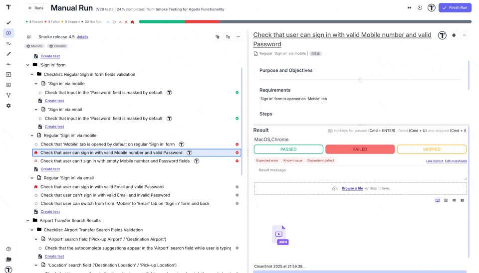 Testomat.io - Preview attachment